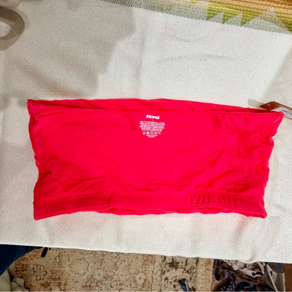 SKIMS Red Bandeau